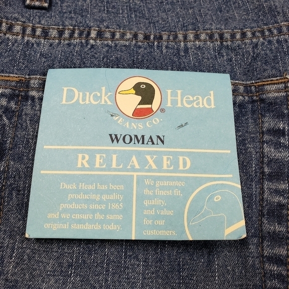Duck Head Womens 22W Average Relaxed Jeans - Picture 7 of 7